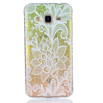 

Rose Pattern Soft Thin TPU Rubber Silicone Gel Case Cover for SAMSUNG Galaxy J3/J3 2016 J320