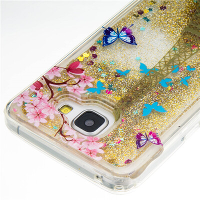 

Динамический Quicksand Блеск наливные Мягкая ТПУ чехол для SAMSUNG A310