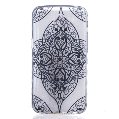 

Black love Pattern Soft Thin TPU Rubber Silicone Gel Case Cover for LG K4