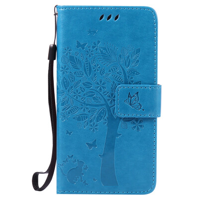 

Blue Tree Design PU кожа флип Обложка Кошелек Карты Держатель чехол для SAMSUNG A5