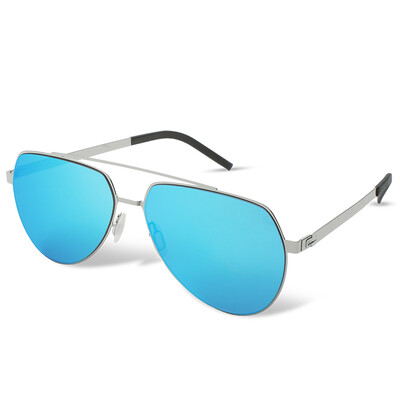 

Blue Bluekiki nylon lens sunglasses male color film sunglasses driving mirror sunglasses 5105 gun black plaster