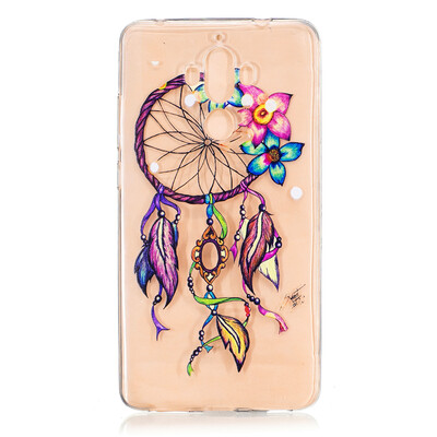 

Flowers chimes Dress girl Pattern Soft Thin TPU Rubber Silicone Gel Case Cover for HUAWEI Mate 9