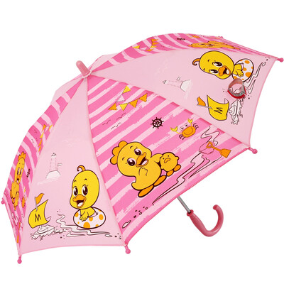 

Heaven umbrella child heart flying straight hand open child umbrella 13015E rose pink