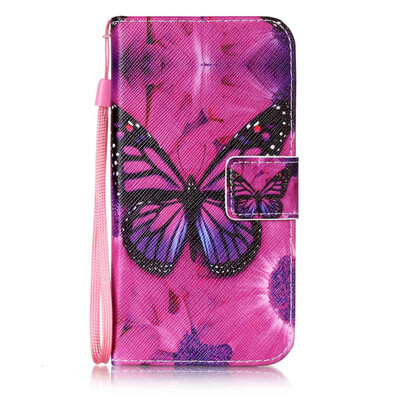 

Black Butterfly дизайн PU кожа флип крышку крышки кошелька карты чехол для Samsung Galaxy S7/G9300