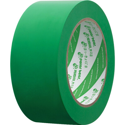 

Polar bear PVC-048G PVC ground patch tape 5S positioning warning tape green 48mm * 33m 1 package