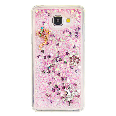 

Dynamic Quicksand Glitter Liquid Soft TPU Case Cover For SAMSUNG A510