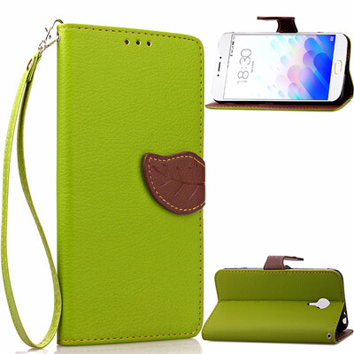 

Green Design PU Leather Flip Cover Wallet Card Holder Case for MEIZU Note 3