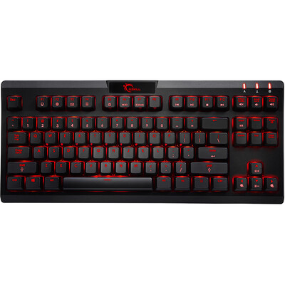 

Chi Chi (G.SKILL) KM560 Backlight Edition 87 клавиша механическая клавиатура черри зеленая ось черный