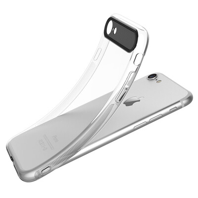 

Locke ROCK Apple 7plus 8plus phone shell iphone7 8plus protective sleeve anti-drop silicone soft shell Ace series transparent