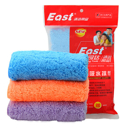 

Isteda cloth multi-purpose kitchen fiber cleaning cloth 3 loaded color random delivery