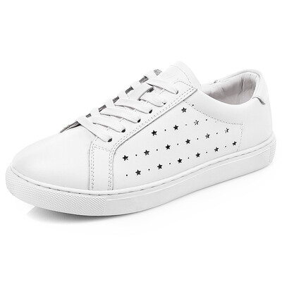 

Playboy (PLAYBOY) small white shoes Korean students white board shoes with thread empty L608710251 white powder 36 yards