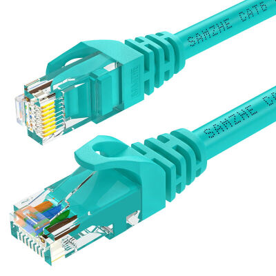 

Shanze (SAMZHE) WXL-6010 шесть восемь-проводная витая CAT6 скорости Gigabit компьютера сетевой кабель прыгун бледнозеленые 1 м