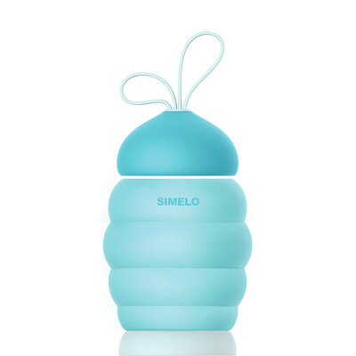 

【Jingdong Supermarket】 SIMELO Cup Seoul style Meng Li pear pear glass 350ML (green
