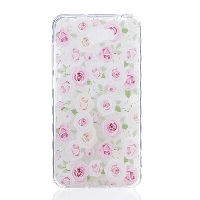 

Подробнее розы Pattern Мягкий тонкий ТПУ Резиновая крышка случая силикона геля для HUAWEI Y5 II