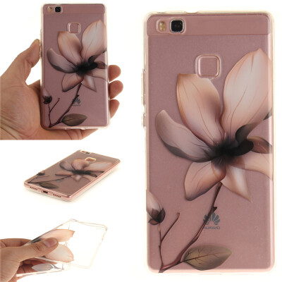 

Magnolia flower Pattern Soft Thin TPU Rubber Silicone Gel Case Cover for HUAWEI Y3 II