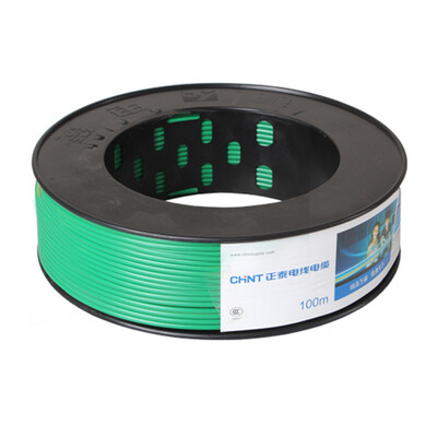 

Zhengtai (CHNT) wire and cable 1.5 square yellow 100 meters single copper lighting power cord