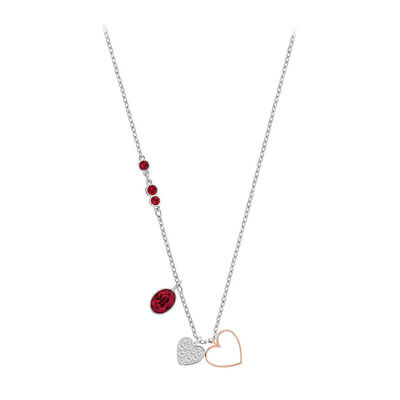 

SWAROVSKI 施华洛世奇 Duo Heart 双心项链 5139473