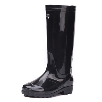 

Strongman JDYX907-1 3515 rain boots waterproof work shoes anti-skid shoes wear-resistant sets of shoes black 39 yards