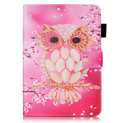 

Shell Owl Design PU Leather Flip Cover Wallet Card Holder Case for SAMSUNG T280