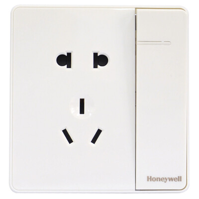 

Honeywell (Honeywell) switch socket panel 10A open five holes with switch socket elegant series white