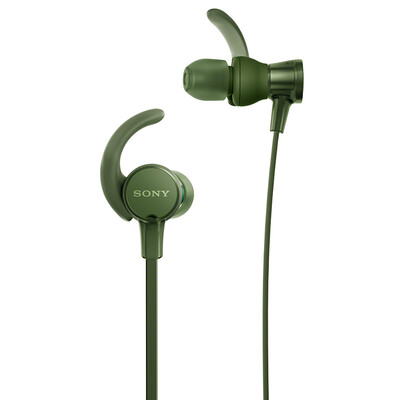 

Sony (SONY) MDR-XB510AS водонепроницаемые спортивные наушники IPX5 / 7 ухо висит зеленый