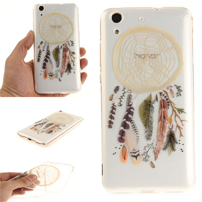 

Colorful Windbell Pattern Soft Thin TPU Rubber Silicone Gel Case Cover for HUAWEI Honor 5A/Y6 II