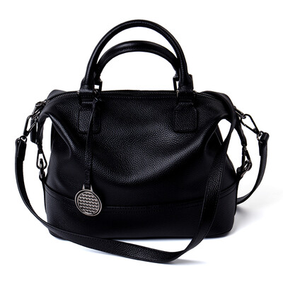 

Viney (Wei Ni) female package European and American leather shoulder bag fashion handbag ladies bag red
