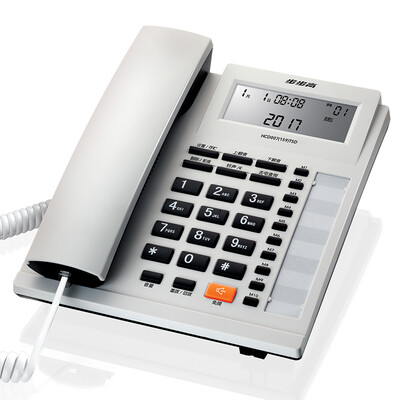 

Нарды (bbk) HCD159 телефонная базовая машина бесплатная батарея hands-free call / dual interface / ключ, чтобы отказаться от помех / клавиша R внутри передачи / 10 групп однонаправленного набора / телефонного аппарата для сидения офисного фиксированного с