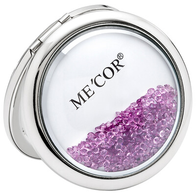

Mika MECOR Carnation portable makeup mirror birthday gift creative gifts to send girls friends girlfriends mothers&mothers 6800S