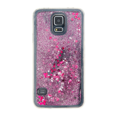 

Dynamic Quicksand Glitter Liquid Soft TPU Case Cover For SAMSUNG S5