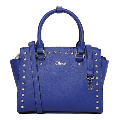 

Woodpecker (TUCANO) fashion shoulder handbag European and American rivet lady Messenger bag large capacity WBK0541A-89L4 treasure blue