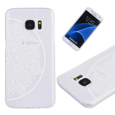 

Flower of semicircle Pattern Soft Thin TPU Rubber Silicone Gel Case Cover for SAMSUNG Galaxy S7 Edge