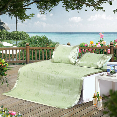 

Mercury Home Textiles Brisbane Sparkling Matry Glossy Teng Xi (зеленый) Увеличить Single Cool Mat 120 * 195 см