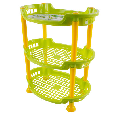 

Satisfied that the kitchen bathroom oval racks three storage rack H9819 random color