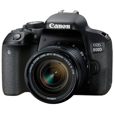 

Комплект Canon EOS 800D SLR (EF-S 18-55 мм f / 4-5.6 IS STM-объектив)