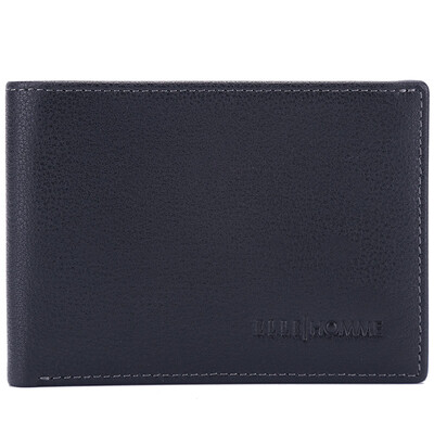 

ELLE HOMME Фудзики мешок большой емкости мульти-карта бита Мужская Кредитная карта держателя карты кожаный водительские права водительское удостоверение персонализированный кожа черный 500 292