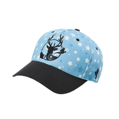 

Siggi SI89338 hat female summer Korean version of the baseball cap fashion leisure duck cap deer embroidery hip hop sports cap blue 57-59CM