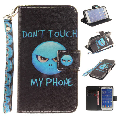 

Anger Design PU Leather Flip Cover Wallet Card Holder Case for SAMSUNG GALAXY CORE Prime G360