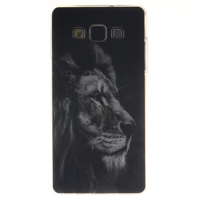 

Black lion Pattern Soft Thin TPU Rubber Silicone Gel Case Cover for SAMSUNG GALAXY A3