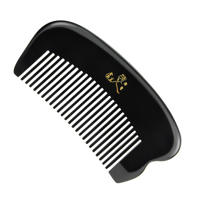 

Yu Mei black angle comb natural hand polished to send their family to send their own friends