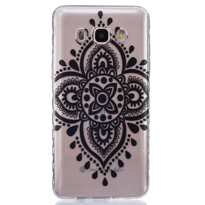

Black Chinese knot Pattern Soft Thin TPU Rubber Silicone Gel Case Cover for SAMSUNG Galaxy J5 2016J510