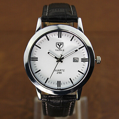 

Ya Zhuo Lun quartz watch 2017 spring new belt watch men's classic Korean luminous light YZL0569TH-3