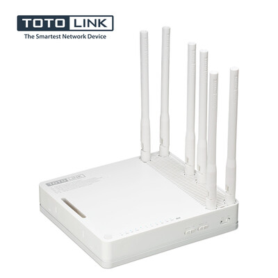 

TOTOLINK AC dual - frequency 1900M high - speed wireless through the wall router Gigabit wired A6004NS USB30