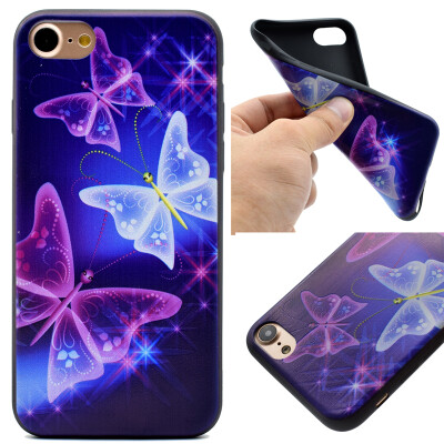 

Star Butterfly Pattern Soft Thin TPU Rubber Silicone Gel Case Cover for IPHONE 7 Plus