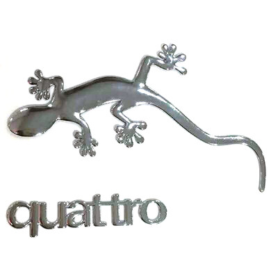 

Jingdong Supermarket Xuan Sheng special thick solid solid metal gecko car posted silver gecko king size 16cm 7cm letter size 95cm 15cm