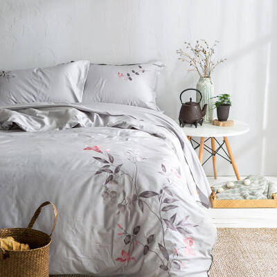 

DAPU cotton bed setbed kit duvet coverbed sheetpillowcase