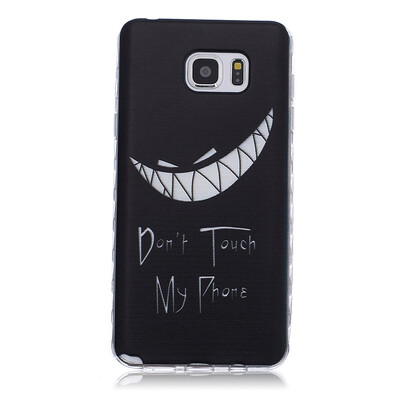 

Bad laugh Pattern Soft Thin TPU Rubber Silicone Gel Case Cover for SAMSUNG GALAXY Note 5