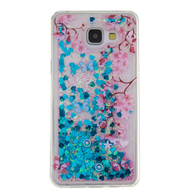 

Dynamic Quicksand Glitter Liquid Soft TPU Case Cover For SAMSUNG A310