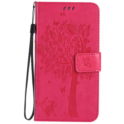 

Rose Tree Design Кожа PU откидной крышки Кошелек Карты Держатель чехол для SAMSUNG A710 A72016
