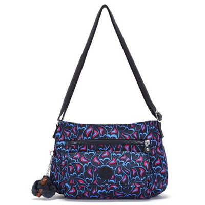 

Kipling Kaping Lin Женские наплечные сумки Сумка Женская K13163 Blue Flame Print